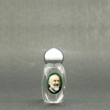 Saint Pio - Holy water bottle with sacred picture