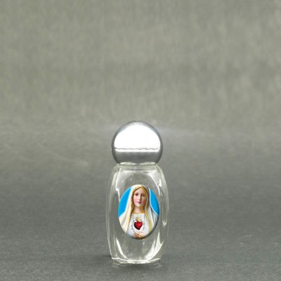 Madonna di Fatima - Bottiglietta per acqua santa con immagine sacra