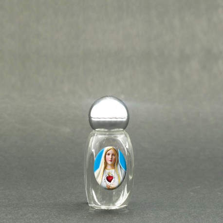 Our Lady of Fatima - Holy water bottle with sacred picture