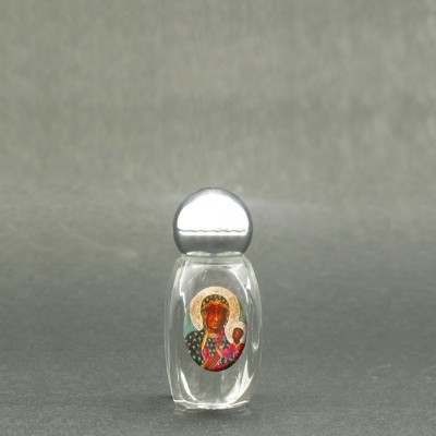 Our Lady of Czestochowa - Holy water bottle with sacred picture