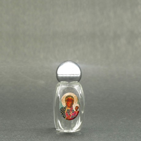 Our Lady of Czestochowa - Holy water bottle with sacred picture