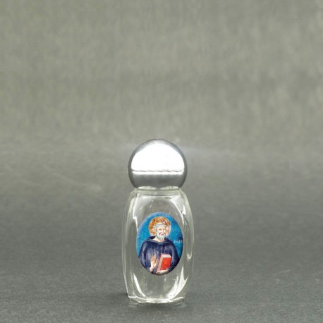 Saint Benedict - Holy water bottle with sacred picture