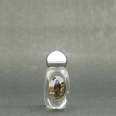 Saint Benedict - Holy water bottle with sacred picture