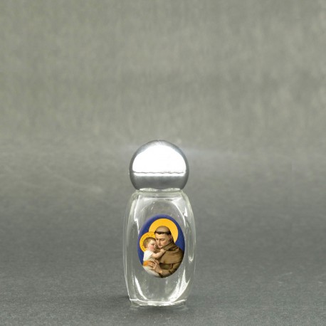 Saint Antony - Holy water bottle with sacred picture