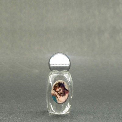 Holy Face of Jesus - Holy water bottle with sacred picture