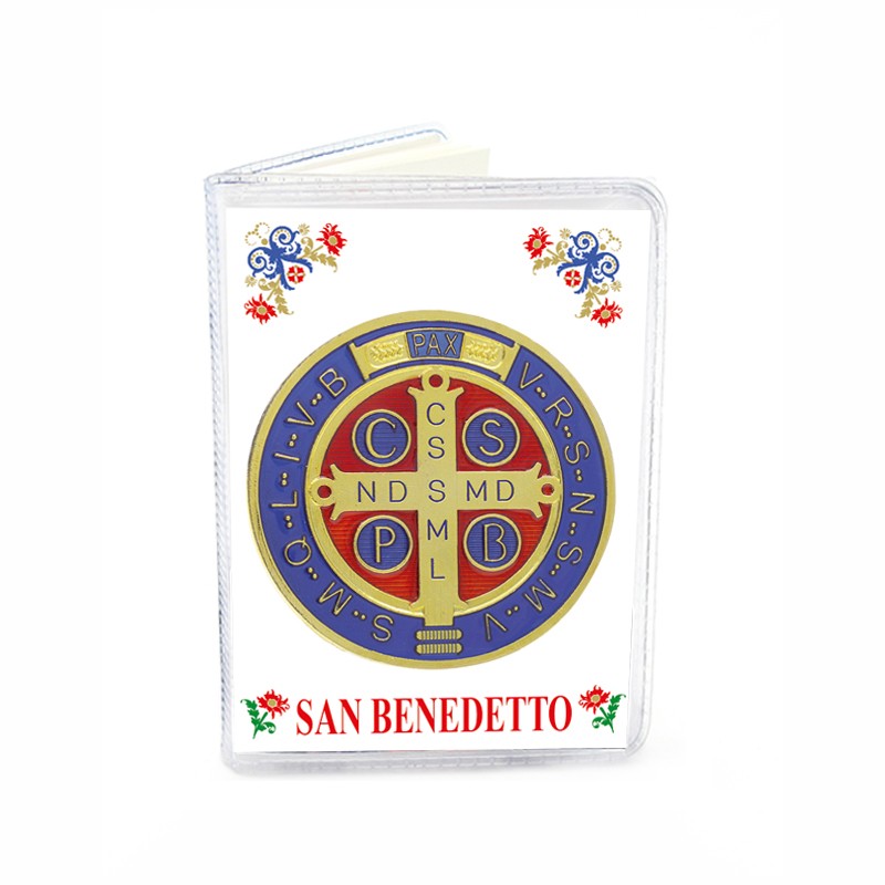 Libretto San Benedetto con medaglia - ATS ITALIA SHOP