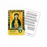 The Virgin Nicopeia - Laminated prayer card with medal