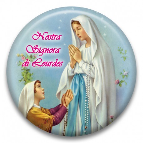 Magnete Madonna di Lourdes