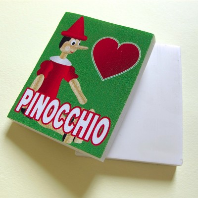 Pinocchio eraser