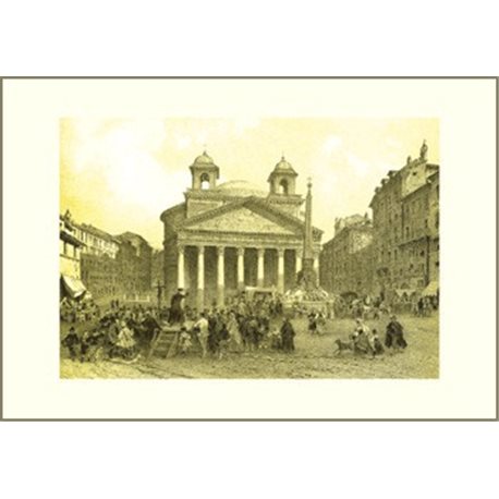 PANTHEON D'AGRIPPA Benoist - Colour Print