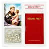 Saint Anthony - Mini book "The Holy Rosary" with rosary