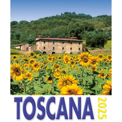 Calendario 16x17 cm TOSCANA - GIRASOLI