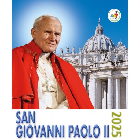 Calendario 16x17 cm SAN GIOVANNI PAOLO II