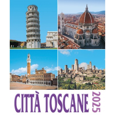 Calendario 16x17 cm CITTà TOSCANE