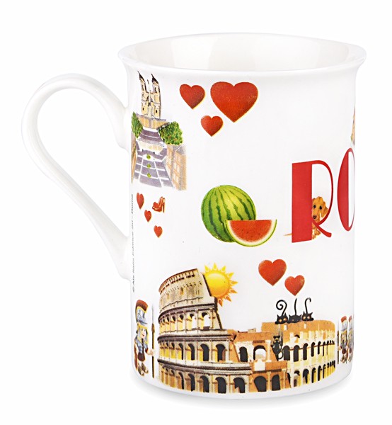 Roma Tazza In Ceramica