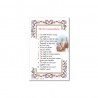 The Ten Commandments - Holy picture on parchment paper