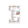 The Ten Commandments - Holy picture on parchment paper