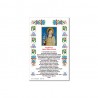 Saint Clare of Assisi - Holy picture on parchment paper