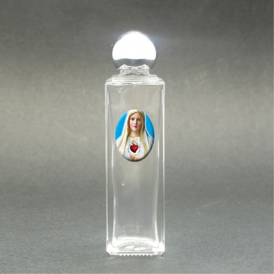 Our Lady of Fatima - Holy water bottle with sacred picture