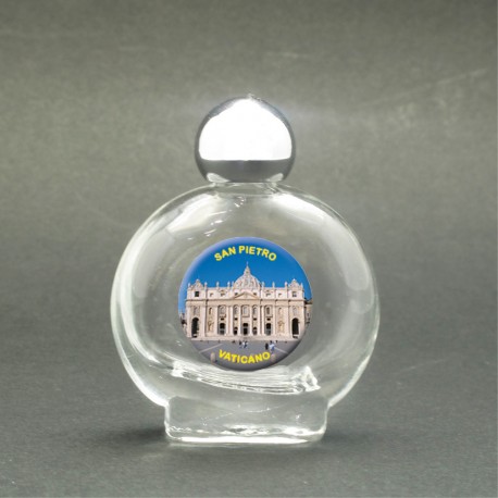 Saint Peter Basilica - Holy water bottle with sacred picture