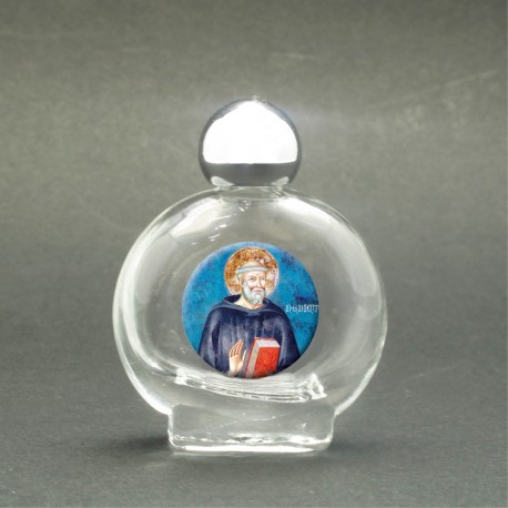 Saint Benedict - Holy water bottle with sacred picture